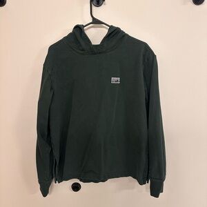Patagonia Organic Regenerative Cotton Hoodie - Dark Green